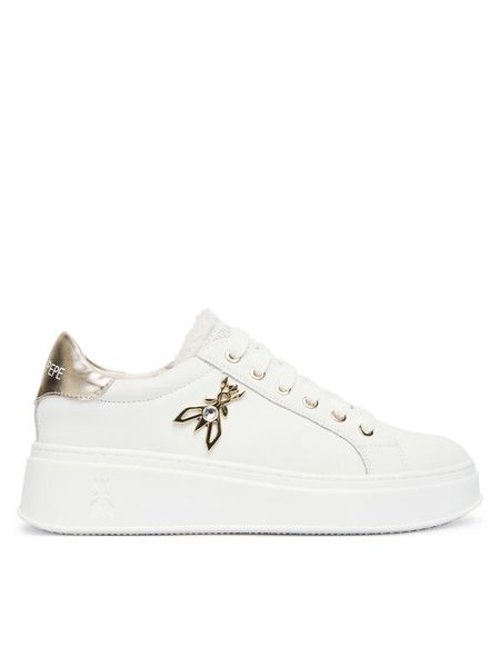 Patrizia Pepe Sneakersy PPJ903.27 Biały. Białe buty sportowe dziewczęce Patrizia Pepe, bez wzorów, ze skóry, bez zapięcia. Za 619.99 zł.