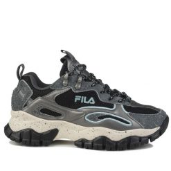 Buty damskie sportowe Fila RAY TRACER TR2 WMN. Czarne obuwie sportowe damskie Fila, bez wzorów, z materiału, trekkingowe. Za 259.00 zł.