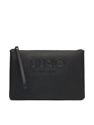 Liu Jo Torebka M Envelope AA5154 E0087 Czarny. Czarne kopertówki damskie Liu Jo, bez wzorów, ze skóry, bez dodatków. Za 229.99 zł.