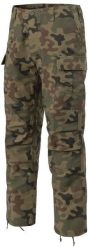 Helikon-Tex Spodnie BDU Mk2 - PL Woodland. Spodnie sportowe męskie HELIKON-TEX, m, bez wzorów. Za 154.03 zł.