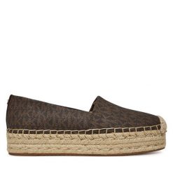 Espadryle MICHAEL Michael Kors. Brązowe espadryle damskie MICHAEL Michael Kors, bez wzorów, bez obcasa, bez zapięcia. Za 679.99 zł.