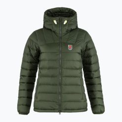 Kurtka puchowa Fjällräven Expedition Pack Down Hoodie. Zielone kurtki damskie Fjällräven, na jesień, xs, bez wzorów, z materiału, bez kaptura. Za 1,685.95 zł.