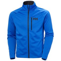 Kurtka wodoodporna Helly Hansen HP Windproof Fleece 2.0. Niebieskie bluzy męskie Helly Hansen, l, bez wzorów, z polaru, żeglarskie. Za 666.00 zł.