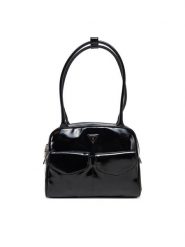 Guess Torebka HWTG96 46090 Czarny. Czarne torebki do ręki damskie Guess, z aplikacjami, ze skóry, bez dodatków. Za 309.99 zł.