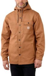Koszula Kurtka Carhartt Rain Defender Oiled Walnut. Koszule męskie Carhartt, m, bez wzorów, bez kaptura. Za 466.03 zł.