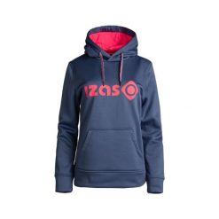 Bluza damska DUERO W V4 z regulowanym kapturem, logo i kieszenią z przodu. Czerwone bluzy damskie IZAS, m, bez wzorów. W wyprzedaży za 182.57 zł.