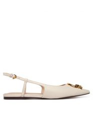 Coccinelle Baleriny C-Me E4 SB3 21 02 01 Biały. Białe baleriny damskie Coccinelle, bez wzorów, ze skóry, bez obcasa. Za 849.99 zł.