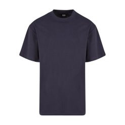 Koszulka Męska Signature Logo Tall. Niebieskie koszulki sportowe męskie Urban Classics, m, bez wzorów, bez kołnierzyka, bez ramiączek, trekkingowe. Za 84.99 zł.