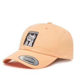 Czapka z daszkiem Volcom. Brązowe czapki i kapelusze damskie Volcom, bez wzorów. Za 109.99 zł.