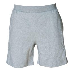Spodenki New Era Essentls Short, Mężczyźni. Szare szorty męskie New Era, m, bez wzorów, z bawełny. Za 189.99 zł.
