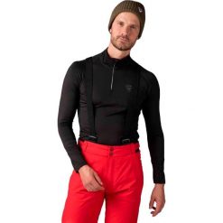 Koszulka termoaktywna Rossignol Classique 1/2 Zip czarna. Czarne bluzy męskie Rossignol, na zimę, l, bez wzorów, bez kaptura. Za 289.99 zł.