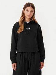 The North Face Bluza Essential NF0A89EX Czarny Regular Fit. Czarne bluzy damskie The North Face, l, bez wzorów, z syntetyku, bez kaptura. Za 269.99 zł.