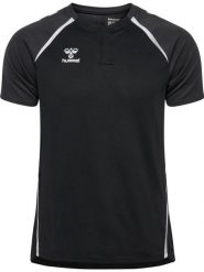 Hummel Koszulka męska polo sportowa trening hml Lead czarna 2.0. Czarne koszulki polo męskie Hummel, m, bez wzorów, z materiału, casualowe, bez ramiączek. Za 134.00 zł.