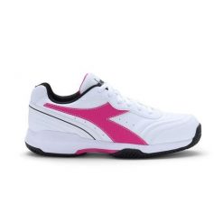 Buty tenisowe damskie Diadora S.CHALLENGE 4 SL clay. Białe obuwie sportowe damskie Diadora, bez wzorów, tenisowe. Za 209.00 zł.