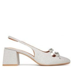 Czółenka Call It Spring. Szare czółenka damskie Call it Spring, bez wzorów, bez obcasa, bez zapięcia. Za 219.99 zł.