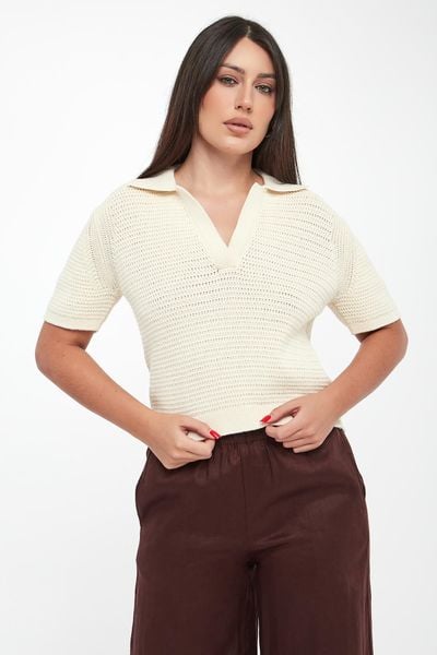 Sweter damski Anna ECOALF. Swetry damskie Ecoalf, l, bez wzorów, bez kołnierzyka, bez ramiączek, bez kaptura. W wyprzedaży za 319.20 zł.