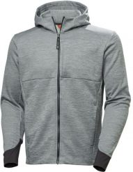 Helly Hansen Jumper Tech Hooded Midlayer, gray 4XL. Szare bluzy męskie Helly Hansen, m, bez wzorów, bez kaptura. Za 358.47 zł.