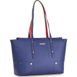 Torebka MONNARI - BAG0870-013 Navy With Red. Niebieskie torebki do ręki damskie Monnari, ze skóry ekologicznej. W wyprzedaży za 139.00 zł.