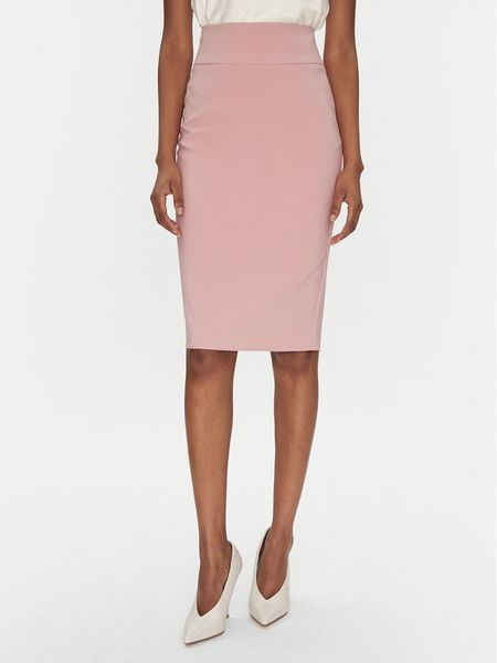 Rinascimento Spódnica ołówkowa CFC0122808003 Różowy Regular Fit. Czerwone spódnice damskie Rinascimento, xl, bez wzorów, z syntetyku, ołówkowe. Za 329.99 zł.