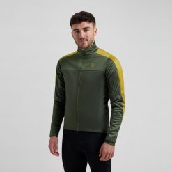 Mocno ocieplona kurtka zimowa męska Rogelli FREEZE. Zielone kurtki męskie Rogelli, na zimę, l, bez wzorów, z gumy, klasyczne, bez kaptura. Za 234.00 zł.