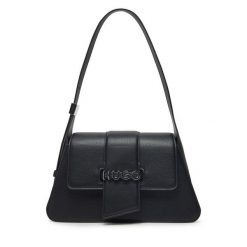 Torebka HUGO. Czarne torebki do ręki damskie Hugo, bez wzorów, klasyczne, bez dodatków. Za 469.99 zł.