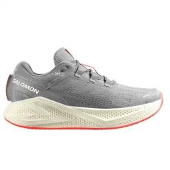 Buty do biegania męskie Salomon Aero Glide 3. Szare buty sportowe męskie Salomon, z materiału, bez zapięcia, do biegania. Za 655.00 zł.