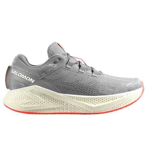 Buty do biegania męskie Salomon Aero Glide 3. Szare buty sportowe męskie Salomon, z materiału, bez zapięcia, do biegania. Za 655.00 zł.