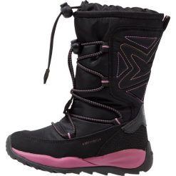 Geox ORIZONT ABX Śniegowce black. Buty zimowe dziewczęce marki Geox. W wyprzedaży za 351.20 zł.