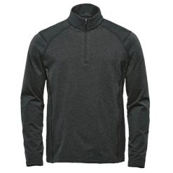 Męski Sweter Treeline Quarter Zip. Brązowe swetry przez głowę męskie STORMTECH, m, bez wzorów, bez kołnierzyka. Za 265.99 zł.
