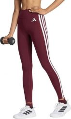 Adidas Legginsy damskie Optime Essentials Workout 3-Stripes 7/8 bordowe KT3772 M. Czerwone legginsy damskie Adidas, m, bez wzorów. Za 214.91 zł.