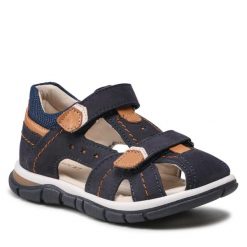 Sandały Lasocki Kids. Niebieskie sandały chłopięce Lasocki Kids, bez zapięcia. Za 129.99 zł.