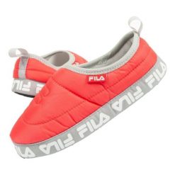 Kapcie Fila Comfider FFW0227.40062 czerwone. Czerwone kapcie damskie bez wzorów, z gumy. Za 147.90 zł.