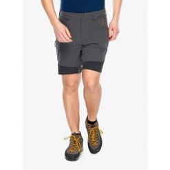 Spodenki turystyczne męskie Rab Torque Mountain Shorts. Szare krótkie spodenki sportowe męskie RAB, m, bez wzorów, trekkingowe. Za 272.99 zł.