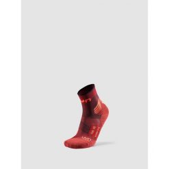 Run Trail One Socks. Czerwone skarpety damskie UYN, bez wzorów. Za 109.99 zł.