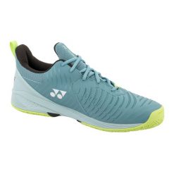 Buty do tenisa męskie YONEX Sonicage 3 Wide. Niebieskie buty sportowe męskie YONEX, bez zapięcia, tenisowe. Za 489.99 zł.