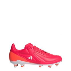 Buty RS15 Elite Soft Ground Rugby. Białe buty sportowe męskie Adidas, z materiału, bez zapięcia. Za 549.30 zł.