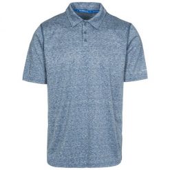 Koszulka Polo Męska. Niebieskie koszulki polo męskie Trespass, m, bez wzorów, z dzianiny, bez ramiączek. Za 82.99 zł.