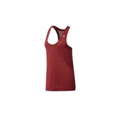 Koszulka sportowa damska Reebok Wor AC Tank. Czerwone koszulki sportowe damskie Reebok, l, bez wzorów, z materiału, bez kołnierzyka, bez ramiączek, na fitness i siłownię. Za 145.00 zł.