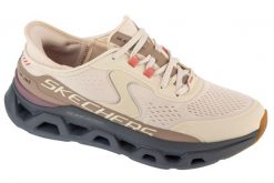 Buty sportowe Sneakersy damskie, Slip-Ins: Glide-Step Altus. Brązowe obuwie sportowe damskie Skechers, bez wzorów, z materiału, trekkingowe. Za 499.99 zł.