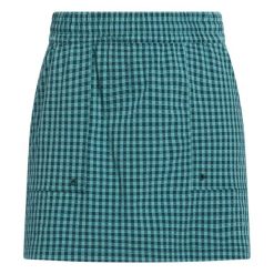 Spódnica damska adidas Ultimate365 Gingham. Zielone spódnice damskie Adidas, bez wzorów, sportowe, sportowe. W wyprzedaży za 230.50 zł.