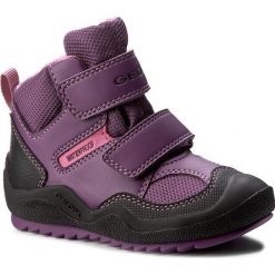 Śniegowce GEOX - J Athiss G. B Wpf A J744XA 05411 C8H8N Dk Purple/Fuchsia. Buty zimowe dziewczęce marki Geox. W wyprzedaży za 189.00 zł.