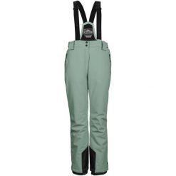 Spodnie narciarskie damskie Killtec KSW 249. Zielone spodnie materiałowe damskie KILLTEC, na zimę, bez wzorów, sportowe, narciarskie. Za 599.99 zł.