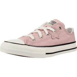 Buty CONVERSE CTAS OX PETAL Rose. Czerwone obuwie sportowe damskie Converse, bez wzorów, z tkaniny, na fitness i siłownię. Za 228.99 zł.