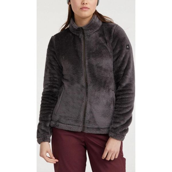 Sweter polarowy damski O'Neill Hazel Fz Fleece. Szare swetry damskie O'Neill, na jesień, m, bez wzorów, z polaru, eleganckie, bez kołnierzyka, bez ramiączek, bez kaptura. Za 339.00 zł.