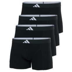 Bokserki Active Flex Cotton Body 4 pak. Bokserki męskie Adidas, z bawełny, bez zapięcia, na fitness i siłownię. Za 250.00 zł.