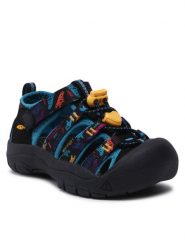 Keen Sandały Newport H2 1027381 Czarny. Czarne sandały dziewczęce Keen, z materiału, bez zapięcia. Za 299.99 zł.