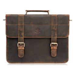TORBA MĘSKA NA RAMIĘ SKÓRZANA AKTÓWKA VINTAGE CZARNA PAOLO PERUZZI T-99-HBL. Brązowe torby na laptopa męskie bez wzorów, z bawełny. Za 419.99 zł.