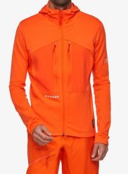 Bluza rozpinana Mammut Eiger Nordwand Advanced ML Hooded Jacket. Brązowe bluzy męskie Mammut, l, bez wzorów, z dzianiny, bez kaptura. Za 1,187.99 zł.