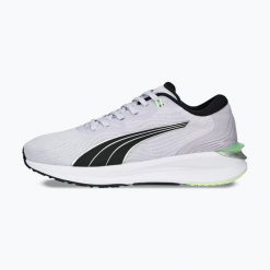 Buty do biegania damskie PUMA Electrify Nitro 2. Fioletowe obuwie sportowe damskie Puma, bez wzorów, do biegania. Za 309.99 zł.