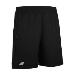 Spodenki tenisowe męskie Babolat Play Short. Czarne krótkie spodenki sportowe męskie BABOLAT, m, bez wzorów, tenisowe. Za 169.99 zł.